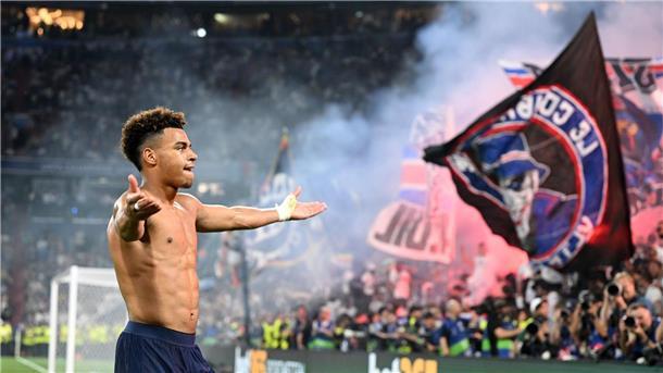 Matchwinner Désiré Doué ist das neue Gesicht von PSG.
