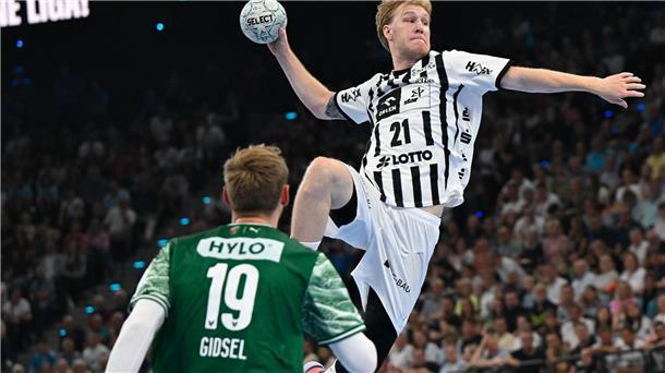 Mathias Gidsel & Co. hatten gegen den THW Kiel Schwerstarbeit zu verrichten.