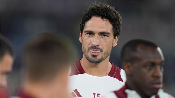 AS-Rom-Trainer verteidigt Verzicht auf Hummels Mats Hummels hat bei der AS Rom noch keine einzige Minute gespielt.