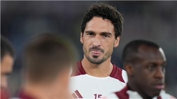 Mats Hummels hat bei der AS Rom noch keine einzige Minute gespielt.