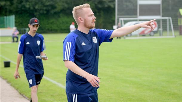 Max Janßen, Trainer der U17 des JFV Bremerhaven.