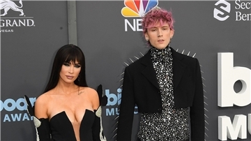 Megan Fox und Machine Gun Kelly bei den  Billboard Music Awards im Mai 2022 in Las Vegas.