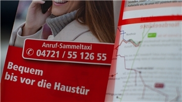 Mehr Aufmerksamkeit für das Anrufsammeltaxi - diese Aufgabe hat sich der Landkreis Cuxhaven im Rahmen seines Reallabors in der Metropolregion Hamburg auf die Fahnen geschrieben.