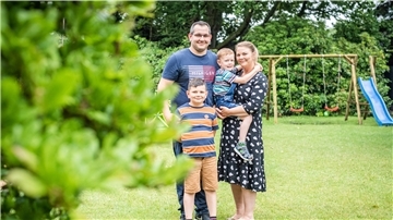 Simon, Louis, Max und Helene Lauenburger
