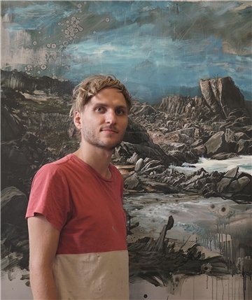 „Meine Reisen und Arbeiten zeigen, dass ich kein stringentes Muster verfolge. Jeder Ort hat seine eigenen Schönheiten und Mysterien“, sagt Clemens Tremmel, der vom 18. August bis 12. Oktober als Stadtmaler in Bremervörde leben und arbeiten wird.