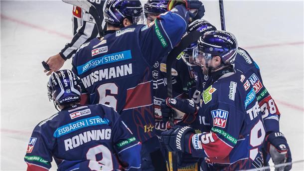 Berlin im DEL-Halbfinale - Mannheim ringt München nieder Meister Eisbären Berlin steht im Playoff-Halbfinale.