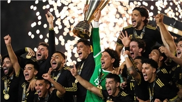 Mexiko jubelt über den Sieg beim Gold Cup. 