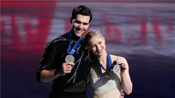 Deutsches Eiskunstlauf-Team zwischen Glanz und Grauen Minerva Hase und Nikita Wolodin holten bei der Eiskunstlauf-WM Silber und sind auch bei Olympia Medaillenkandidaten.