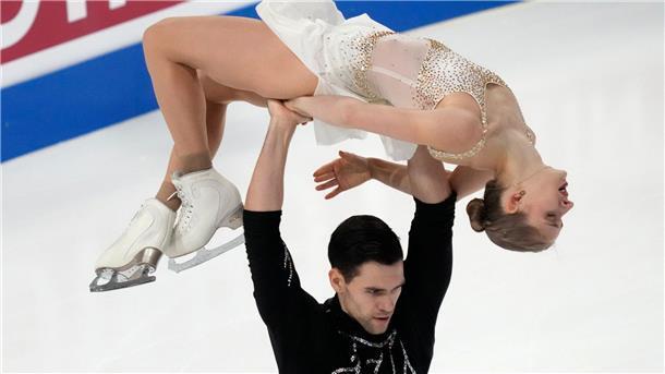 Minerva Hase und Nikita Wolodin sind die große Medaillenhoffnung der Deutschen Eislauf-Union bei der WM in den USA.