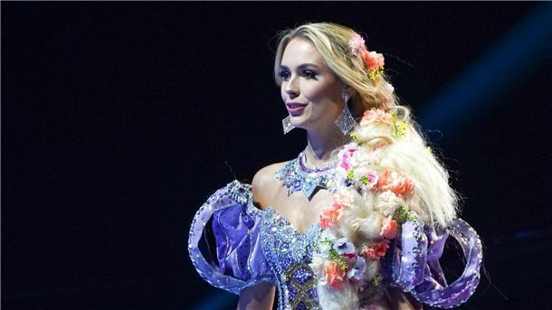 Miss Universe 2023 kommt aus Nicaragua Miss Germany Helena Bleicher bei der National Costume Show im Rahmen des 72. Miss Universe-Wettbewerbs.