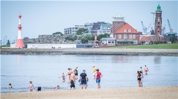 Menschen im Wasser