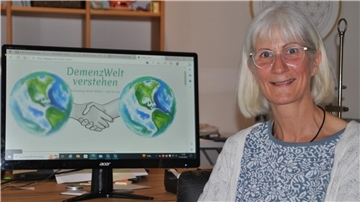 Mit „Demenzwelt verstehen“ hat Thalke Suhren ein Portal für den Umgang von Angehörigen mit Demenzerkrankungen entwickelt.