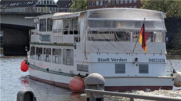 Mit der "Stadt Verden" schipperte die Reisegruppe des Sozialverbands Wilstedt von Verden nach Bremen.