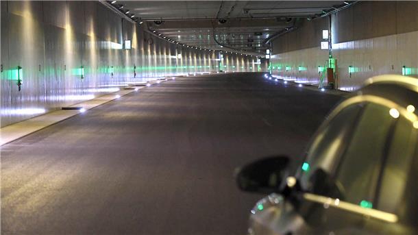 Blick in einen Tunnel
