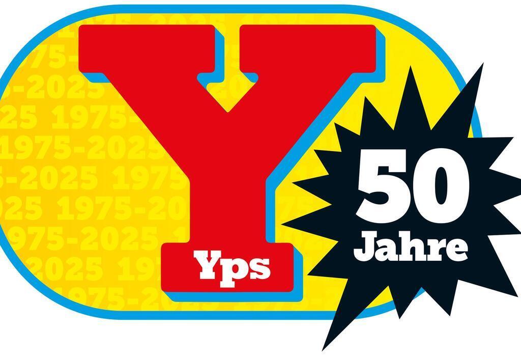 Mit Gimmick: „Yps“ wird 50. 