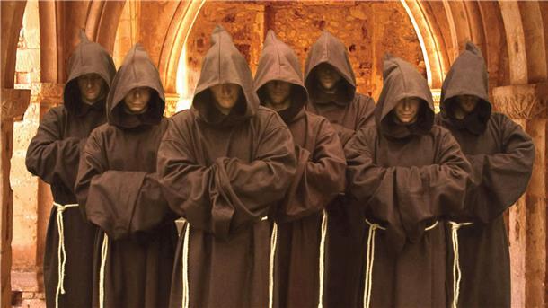 Mit mystischen Klängen verzaubern die acht Sänger der Gruppe The Gregorian Voices ihr Publikum.