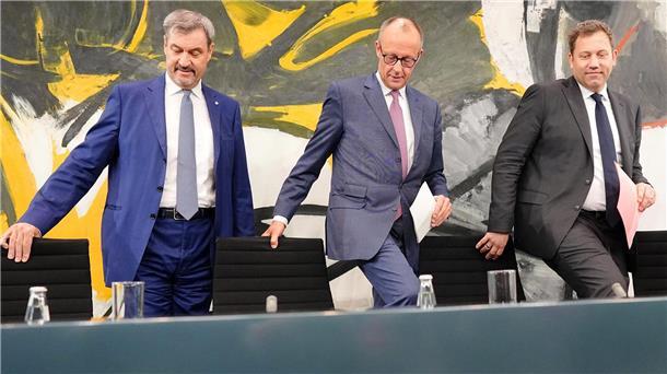 „Schlag auf Schlag“ - Koalition will Tempo machen Mit Schwung und Tempo - so will sich die neue Koalition präsentieren.