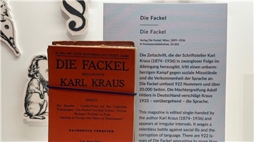 Mit seiner Zeitschrift „Die Fackel“ machte der Satiriker Karl Kraus auf die Missstände seiner Zeit aufmerksam.