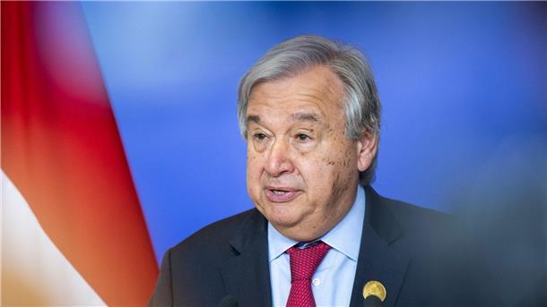 „Mit weit geöffneten Augen in einen größeren Krieg“: UN-Generalsekretär António Guterres ist besorgt.