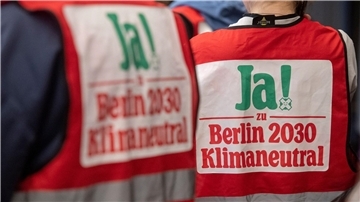 Mitglieder des Bündnisses „Berlin 2030 Klimaneutral“ sind nach dem Volksentscheid enttäuscht.