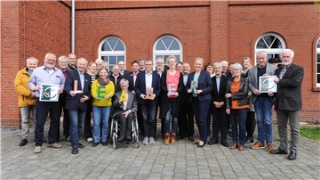 Mitglieder und Projektberater der Lokalen Aktionsgruppe „Wesermarsch in Bewegung“
