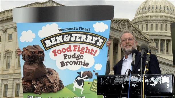 Ben & Jerry’s künftig vielleicht auch ohne Ben Mitgründer Jerry Greenfield war nach dem Verkauf von Ben & Jerry’s politisch aktiv. (Archivbild)