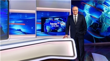 Moderator Oliver Welke fuhr mit der  ZDF-„heute Show“ eine gute Quote ein.