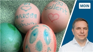 Eier und Dirk Bliedtner