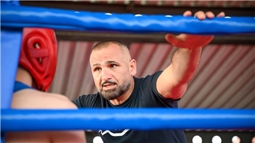 Mohamed Zaher, Cheftrainer beim Weser-Boxring
