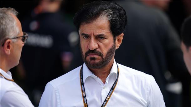 Weltverbandschef sieht sich als Opfer der Medien Mohammed Ben Sulayem (r): „...aber lassen Sie uns über mich reden.“