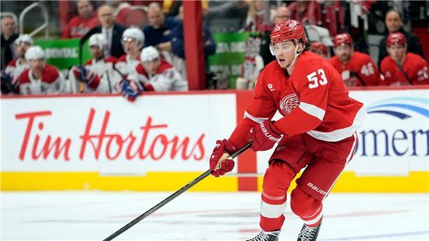 Seiders Red Wings gewinnen Schlagabtausch in NHL Moritz Seider steuerte beim Sieg gegen die Columbus Blue Jackets seinen 17. Assist der laufenden Saison bei.