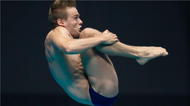Deutsche Wasserspringer verfehlen WM-Medaille in Singapur Moritz Wesemann hat es mit dem deutschen Team nicht auf das Podest geschafft.