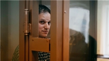 Moskau wirft Evan Gershkovich Spionage vor.