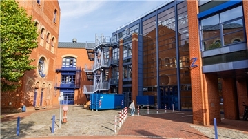 Das Gebäude Z der Hochschule in Bremerhaven dient vordergründig als Forschungsgebäude.