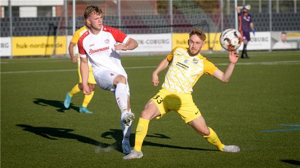 Fußballspieler in Aktion