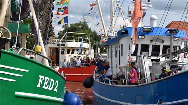 Kutterregatta in Fedderwardersiel (Butjadingen)
