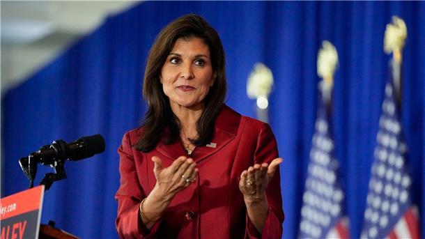 Stimme der Frustrierten - Trump auf dem Durchmarsch Nach der Abstimmung in South Carolina zeigte sich Haley ernst, aber kämpferisch.