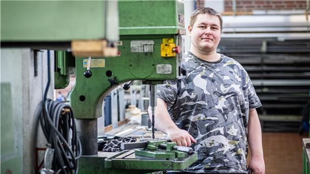 Nach einem holprigen Start absolvierte Mark Brand seine Metallbauausbildung mit Bestleistung.