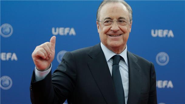 Gericht: Erfolg für Super League - Real will Schadenersatz Nach einem weiteren juristischen Erfolg im Streit mit der UEFA um die Super League will Real Madrid unter Club-Präsident Florentino Perez Schadensersatz geltend machen.