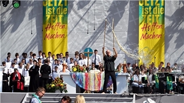 Nach fünf Tagen voller politischer Statements und Bibelarbeiten geht der Kirchentag in Nürnberg zu Ende.