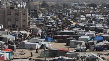 Nach Israels Evakuierungsaufrufen hätten inzwischen rund eine Million Zivilisten die Stadt Rafah verlassen.