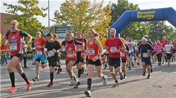 Nach längerer Pause trafen sich jetzt wieder 120 Läufer zum Dorumer Dörploop.