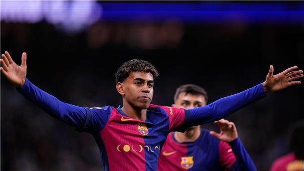 Jungstar Yamal offenbar bei Barça-Sieg rassistisch beleidigt Nach seinem Tor ist Jungstar Lamine Yamal offenbar rassistisch beleidigt worden.