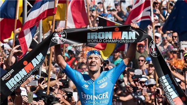 Patrick Lange gewinnt erneut Ironman-WM in Hawaii Nach seinen Siegen 2017 und 2018 triumphiert Lange erneut in Hawaii.