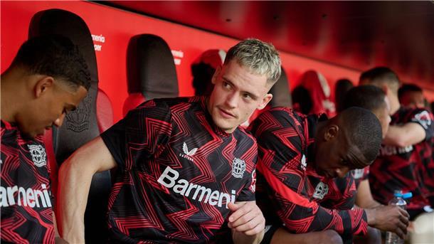 Titelträume schwinden: Leverkusen stolpert gegen Union Nach seiner Verletzungspause stand Florian Wirtz wieder im Bayer-Kader.
