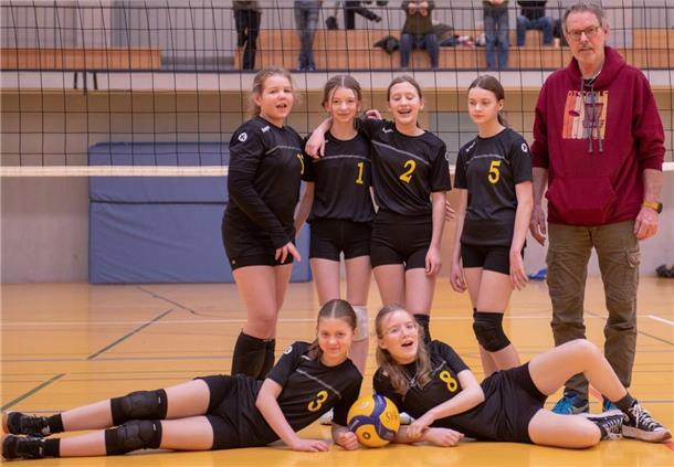 U 14 Mädchen des GTV Bremerhaven Volleyball