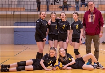 U 14 Mädchen des GTV Bremerhaven Volleyball