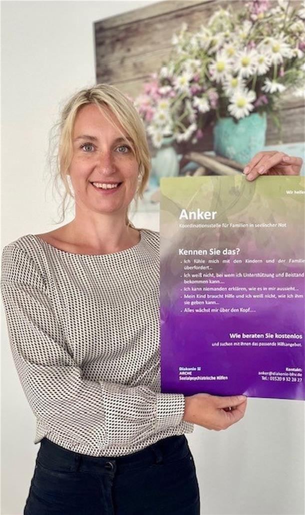 Natalia Koch leitet die Diakonie-Einrichtung Arche Süd sowie das Projekt „Anker“.