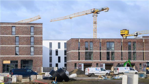 Wohnungsbau in Niedersachsen geht zurück Neue Wohnungen werden vielerorts benötigt, doch der Neubau in Niedersachsen stockt. (Archivbild)