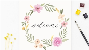 Handlettering trifft auf florale Aquarellmotive Neuer Kursus in Kursus in der Seefelder Mühe: Handlettering trifft auf florale Aquarellmotive